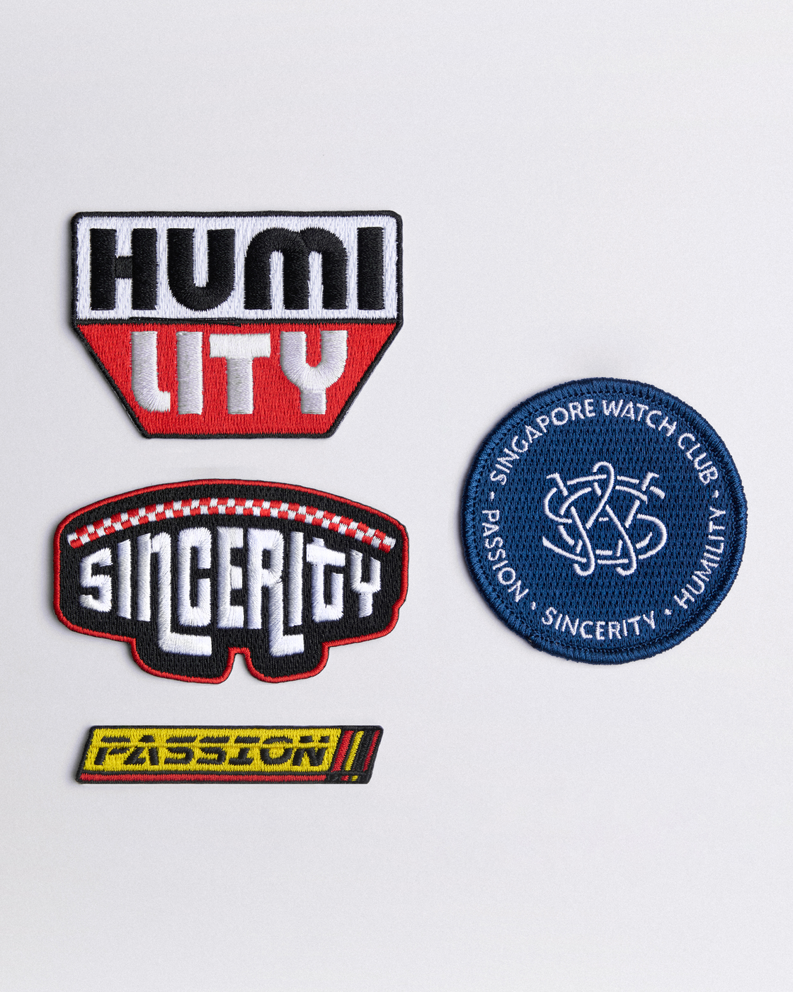 Values Patches Set — Singapore Watch Club